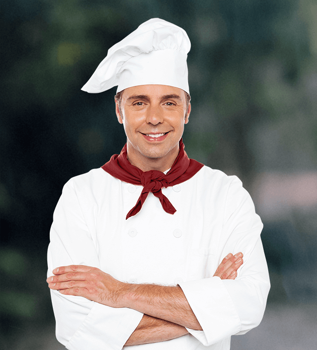 Cook, Chef's uniform, Chef, Chief cook, Uniform, Headgear, Chef, Cooking