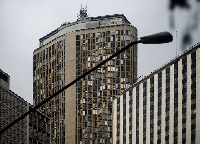 Urban area, Metropolitan area, Architecture, Building, Tower block, City, Daytime, Metropolis, Skyscraper, Black-and-white, Human settlement, Landmark, Town, Line, Sky, Wall, Monochrome, Monochrome photography, Downtown, Condominium, Design, Interior Design Services