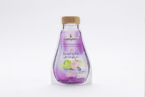 Coconut water with butterfly pea